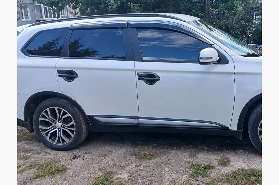 Mitsubishi Outlander 2012-2021 Relingi dachowe (2 szt.) Szary Image