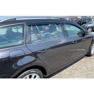 Deflektory Okien SW (4 szt, HIC) Skoda Octavia III A7 2013-2019 zdjęcia 3