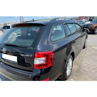 Deflektory Okien SW (4 szt, HIC) Skoda Octavia III A7 2013-2019 zdjęcia 4
