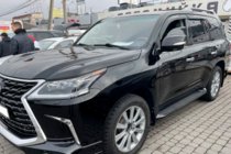 Lexus LX570/450d 2008-2022 Deflektory Okien 8 cm (4 szt, HIC) zdjęcia 7