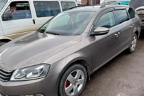 Volkswagen Passat B6 2006-2012 Deflektory Okien SW (4 szt, HIC) zdjęcia 16