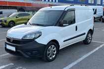 Fiat Doblo II 2010-2022 Relingi dachowe Skyport (czarne) zdjęcia 1