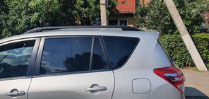 Toyota Rav 4 2006-2013 Relingi dachowe Skyport (czarne) zdjęcia 5