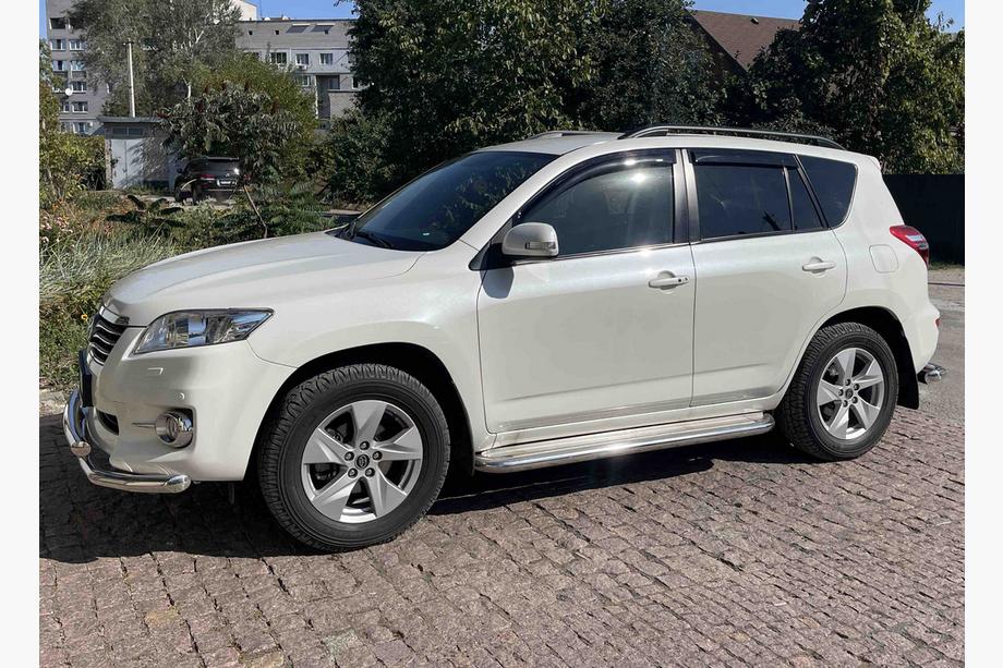 Toyota Rav 4 2006-2013 Relingi dachowe Skyport (czarne) Image