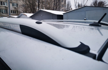 Toyota Rav 4 2006-2013 Relingi dachowe Skyport (srebrne) Krótki Rozstaw Osi zdjęcia 5