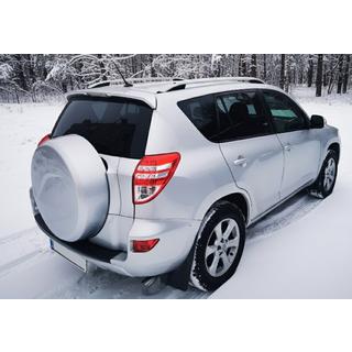 Relingi dachowe Skyport (srebrne) Toyota Rav 4 2006-2013 zdjęcia 2