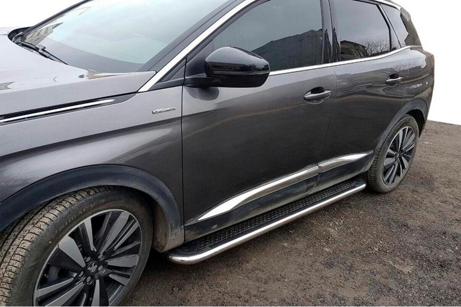 Opel Mokka 2012-2021 Progi Boczné Maydos V2 (2 szt, Aluminium i Stal Nierdzewna) Image
