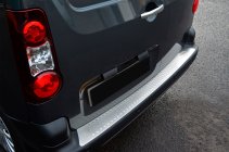 Citroen Berlingo 2008-2018 Nakładka na tylny zderzak Omsa Line (stal nierdzewna) zdjęcia 2