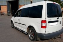 Volkswagen Caddy 2015-2020 Rury Boczne BB002 (2 szt., stal nierdzewna) zdjęcia 2