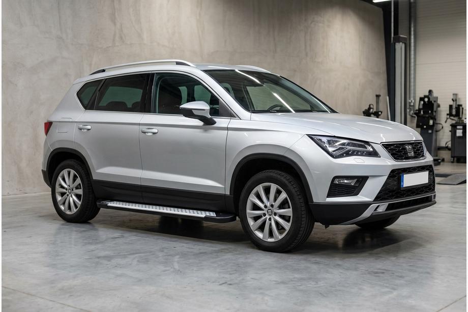 Seat Ateca 2016- Progi boczne Allmond Grey (2 szt., aluminium) Image