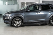 Hyundai Kona 2017-2023 Progi Boczné Allmond Black (2 szt., Aluminium) zdjęcia 1