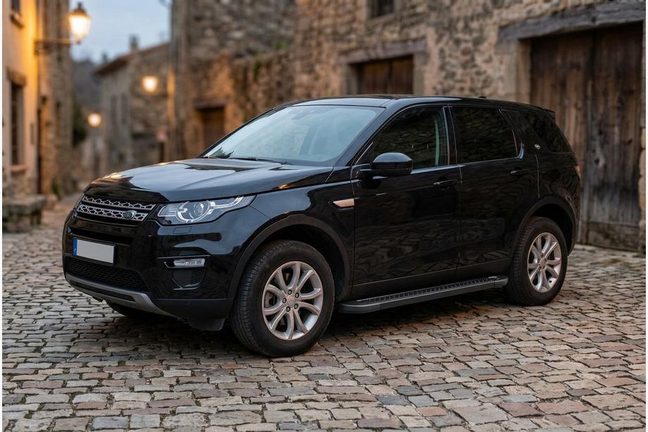 Land Rover Discovery Sport 2014- Progi Boczné Allmond Black (2 szt., Aluminium) Image