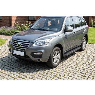 Progi Boczné Allmond Black (2 szt., Aluminium) zdjęcia 1
