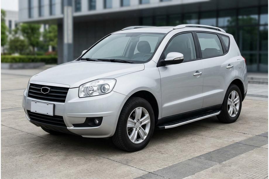 Geely Emgrand X7 2011- Progi Boczné Fullmond (2 szt., Aluminium) Image