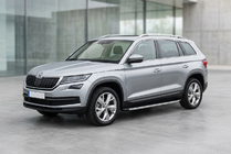 Skoda Kodiaq 2016-2023 Progi Boczné Fullmond (2 szt., Aluminium) zdjęcia 1