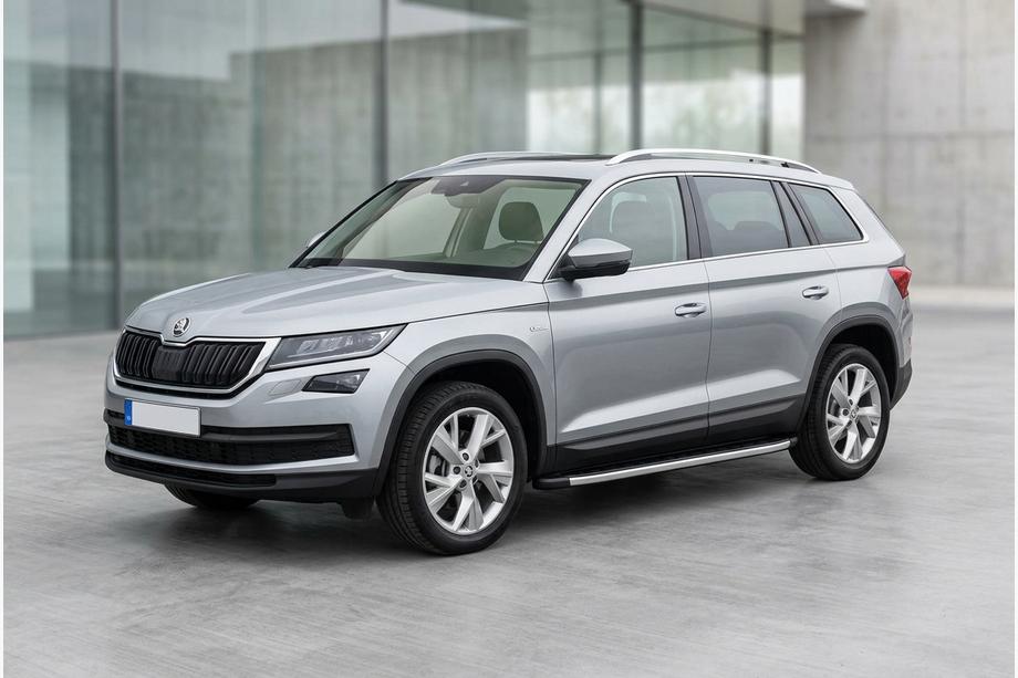 Skoda Kodiaq 2016-2023 Progi Boczné Fullmond (2 szt., Aluminium) Image