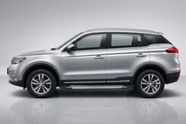 Geely Emgrand X7 2011- Progi Boczne Line (2 szt., Aluminium) zdjęcia 1
