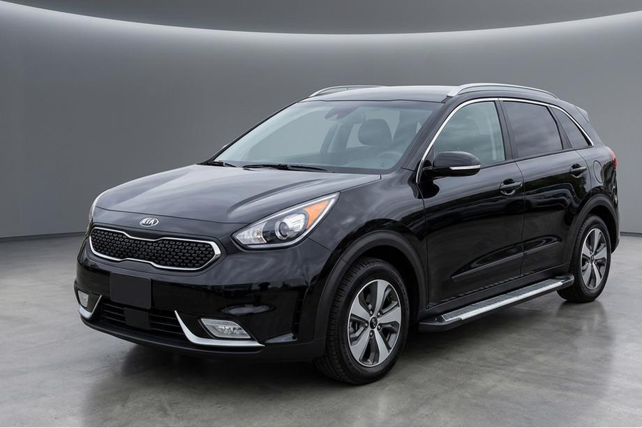 Kia Niro 2016–2021 Progi Boczne Line (2 szt., Aluminium) Image