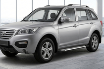 Lifan X60 2011- Progi Boczne Line (2 szt., Aluminium) zdjęcia 1