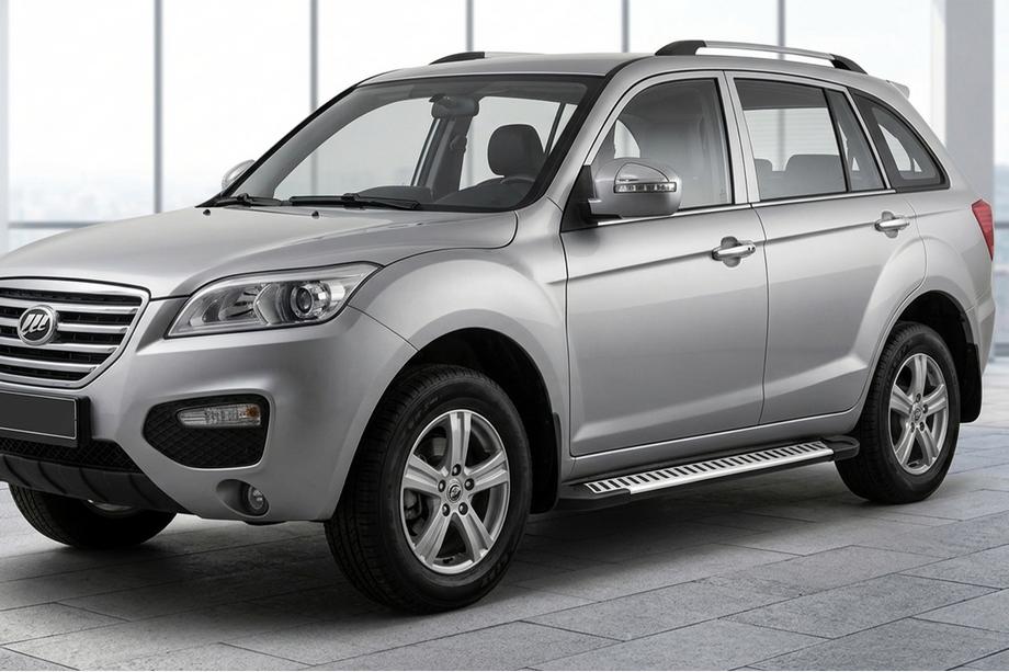 Lifan X60 2011- Progi Boczne Line (2 szt., Aluminium) Image