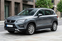 Seat Ateca 2016- Progi Boczne Line (2 szt., Aluminium) zdjęcia 1