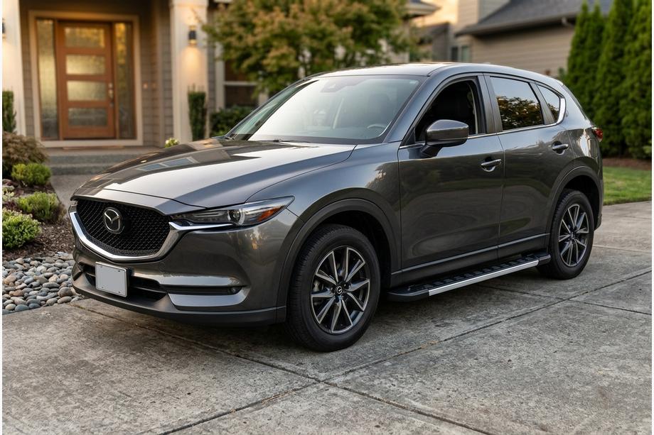 Mazda CX-5 2017–2025 Progi Boczné RedLine V1 (2 szt., Aluminium) Image