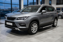 Seat Ateca 2016- Progi Boczné RedLine V1 (2 szt., Aluminium) zdjęcia 1