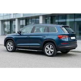 Progi Boczné RedLine V1 (2 szt., Aluminium) Skoda Kodiaq 2016-2023 zdjęcia 1