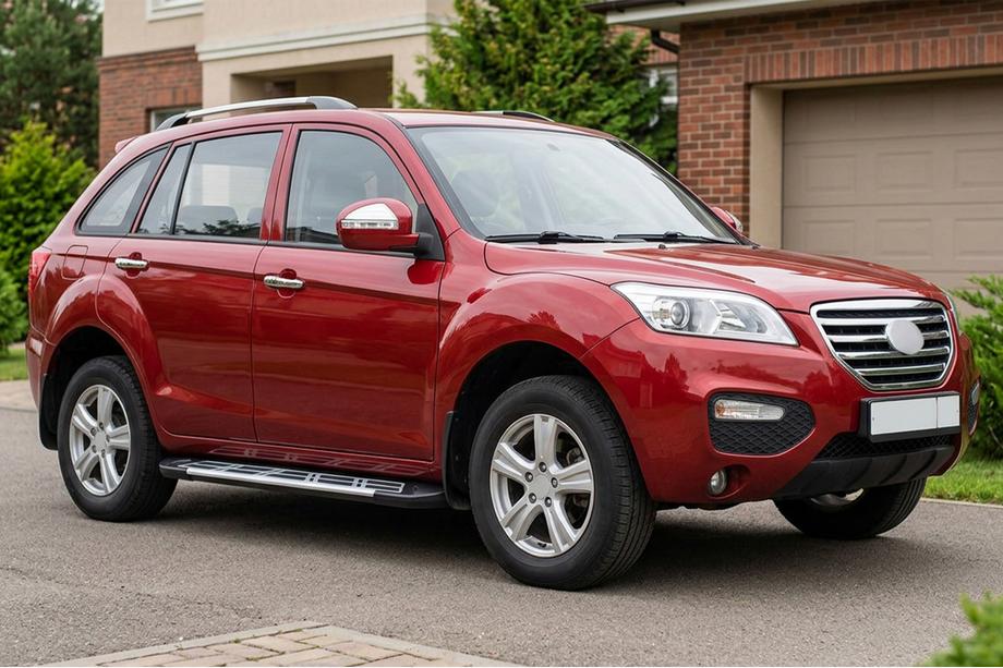 Lifan X60 2011- Progi Boczné Sunrise (2 szt., Aluminium) Image