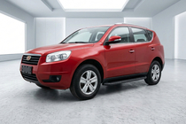Geely Emgrand X7 2011- Progi Boczné Tayga Black (2 szt., Aluminium) zdjęcia 1