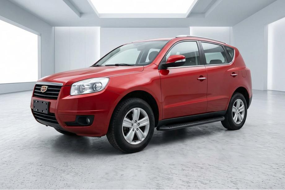 Geely Emgrand X7 2011- Progi Boczné Tayga Black (2 szt., Aluminium) Image