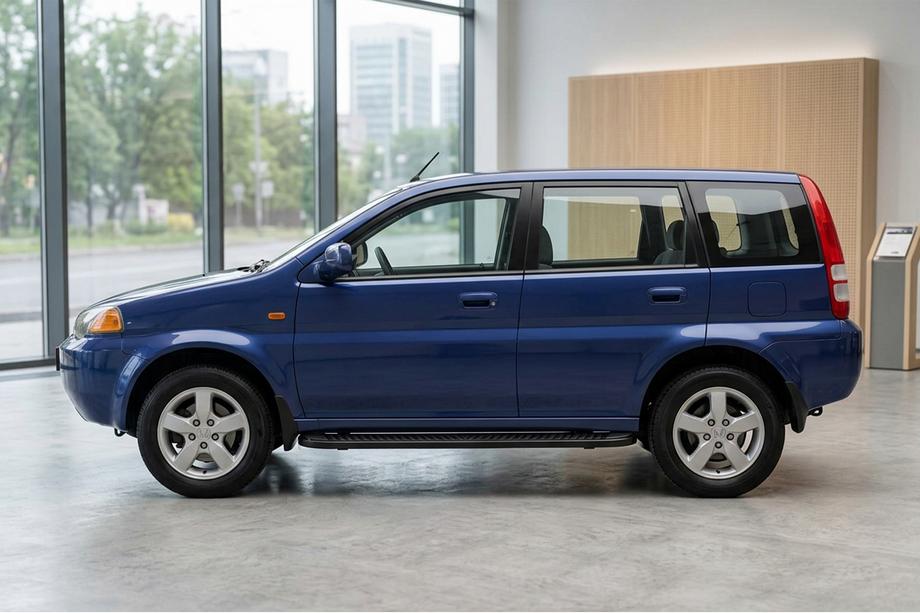 Honda HR-V 1998-2006 Progi Boczné Tayga Black (2 szt., Aluminium) Image