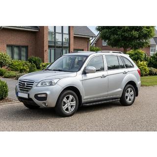 Progi Boczné Tayga Black (2 szt., Aluminium) Lifan X60 2011- zdjęcia 1