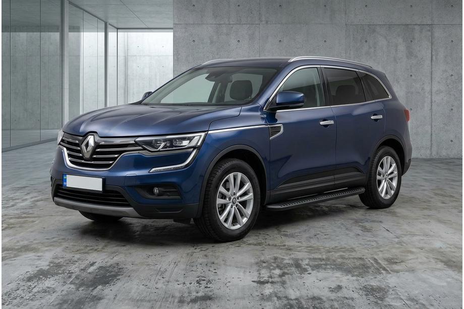 Renault Koleos 2016-2024 Progi Boczné Tayga Black (2 szt., Aluminium) Image