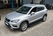Seat Ateca 2016- Progi Boczné Tayga Black (2 szt., Aluminium) zdjęcia 1
