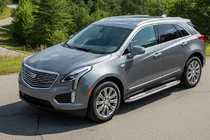 Cadillac XT5 2016- Progi Boczné Tayga V2 (2 szt., Aluminium) zdjęcia 1