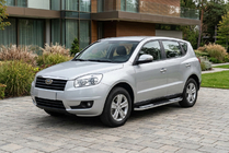 Geely Emgrand X7 2011- Progi Boczné Tayga V2 (2 szt., Aluminium) zdjęcia 1