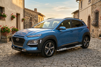 Hyundai Kona 2017-2023 Progi Boczné Tayga V2 (2 szt., Aluminium) zdjęcia 1