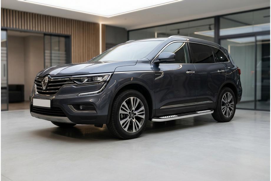Renault Koleos 2016-2024 Progi Boczné Tayga V2 (2 szt., Aluminium) Image