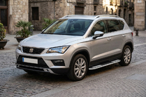 Seat Ateca 2016- Progi Boczné Tayga V2 (2 szt., Aluminium) zdjęcia 1
