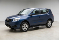 Geely Emgrand X7 2011- Progi Boczné Bosphore Grey (2 szt., Aluminium) zdjęcia 1