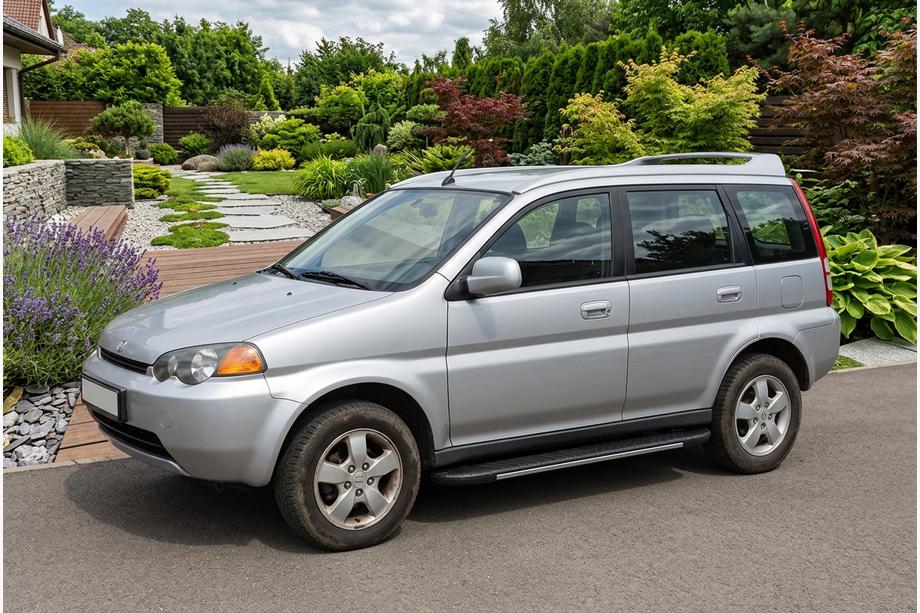 Honda HR-V 1998-2006 Progi Boczné Bosphore Grey (2 szt., Aluminium) Zdjęcia 1