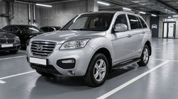 Lifan X60 2011- Progi Boczné Bosphore Grey (2 szt., Aluminium) zdjęcia 1