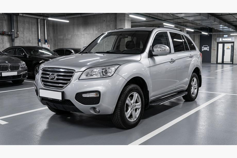 Lifan X60 2011- Progi Boczné Bosphore Grey (2 szt., Aluminium) Image