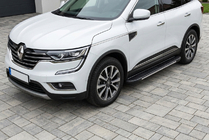Renault Koleos 2016-2024 Progi Boczné Bosphore Grey (2 szt., Aluminium) zdjęcia 1