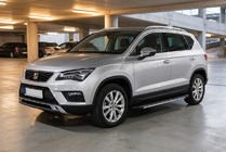 Seat Ateca 2016- Progi Boczné Bosphore Grey (2 szt., Aluminium) zdjęcia 1
