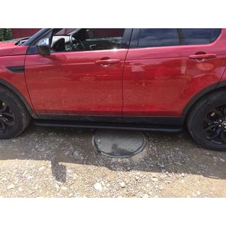 Progi Boczne Bosphore Black (2 szt., Aluminium) Land Rover Discovery Sport 2014- zdjęcia 2