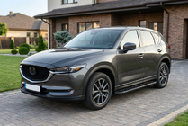 Mazda CX-5 2017–2025 Progi Boczne Bosphore Black (2 szt., Aluminium) zdjęcia 1