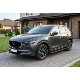 Progi Boczne Bosphore Black (2 szt., Aluminium) Mazda CX-5 2017–2025 zdjęcia 1