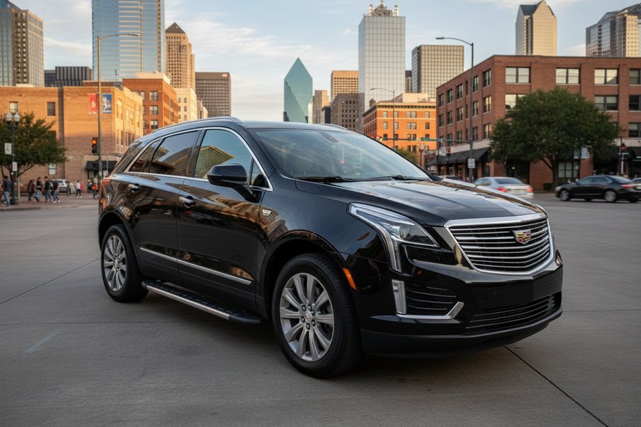 Cadillac XT5 2016- Progi Boczné Duru (2 szt., Aluminium) Image